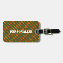 Militär Gun Camouflage GI Rifle Army Green Bright Gepäckanhänger