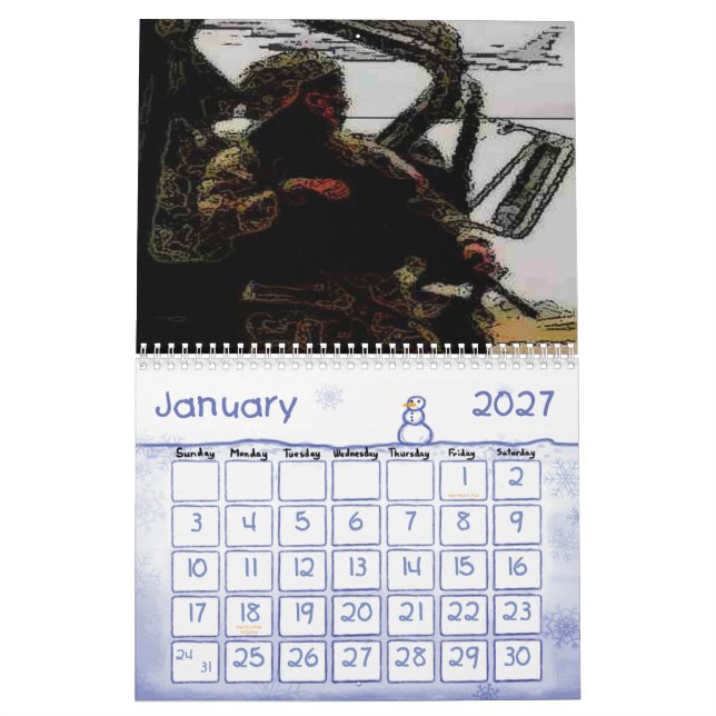 Militär Kalender (Jan 2027)