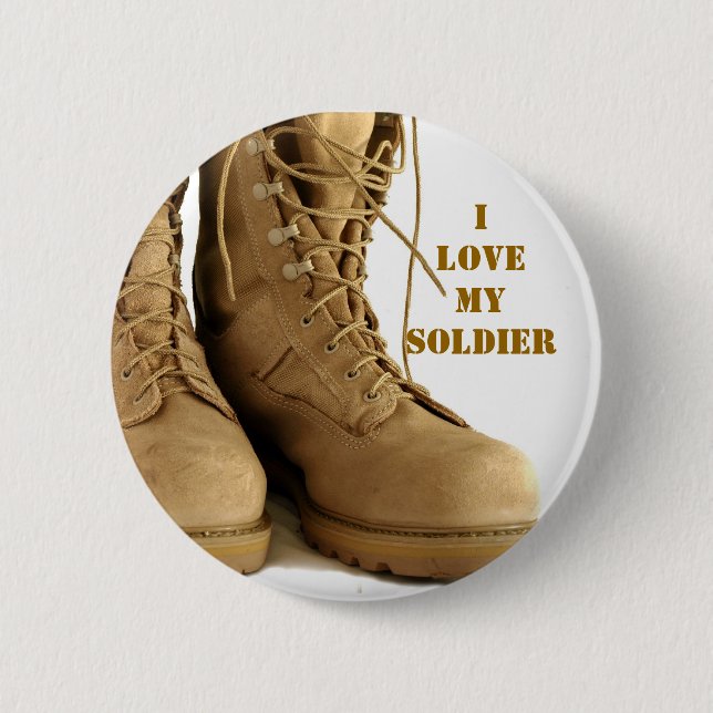 Militär lädt Button auf (Vorderseite)