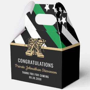 Militär-Stiefelcamp-Armee-Abschlussfeier Geschenkschachtel