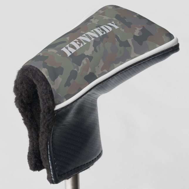 Militär tarnt golf headcover (3/4 Vorderseite)