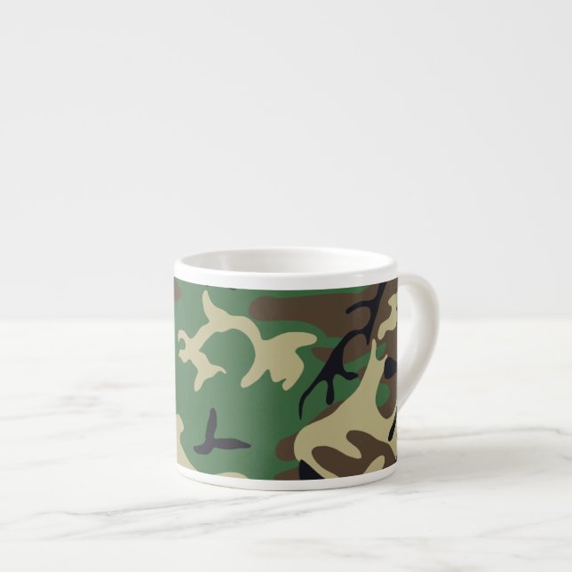 Militär tarnt Tasse (Vorderseite Rechts)