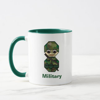 Militär Tasse