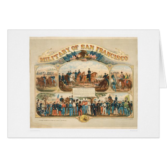 Militär von San Francisco (0064A) (Vorderseite (Horizontal))