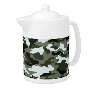 MilitärCamouflage-Teekanne