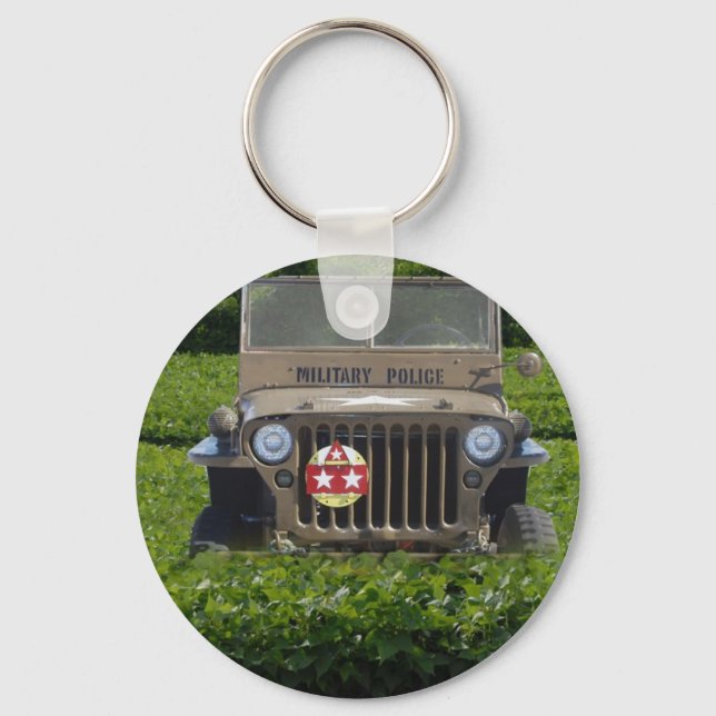 Militärfahrzeug Schlüsselanhänger (Vorderseite)