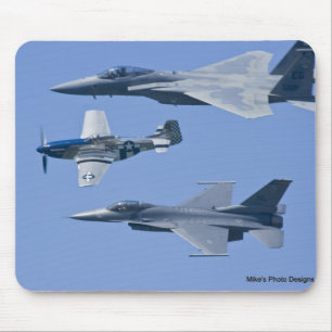 Militärflug Mousepad