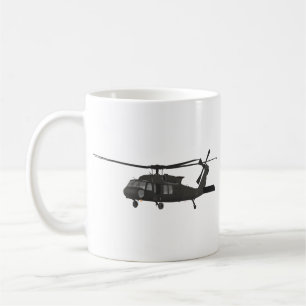 Militärhubschrauber Black Hawk UH-60 Kaffeetasse