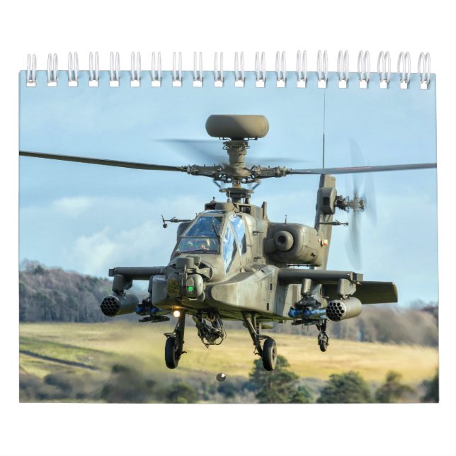 Militärhubschrauber Kalender (Titelbild)