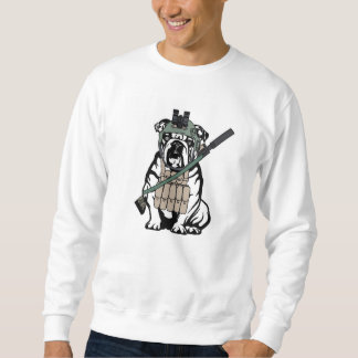 Militärhund Sweatshirt