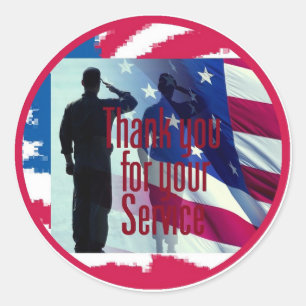 MILITÄRIN RUNDER AUFKLEBER