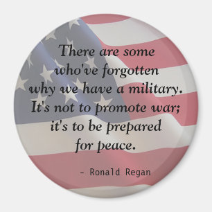 MILITÄRIN - Warum ein Militär haben... Magnet