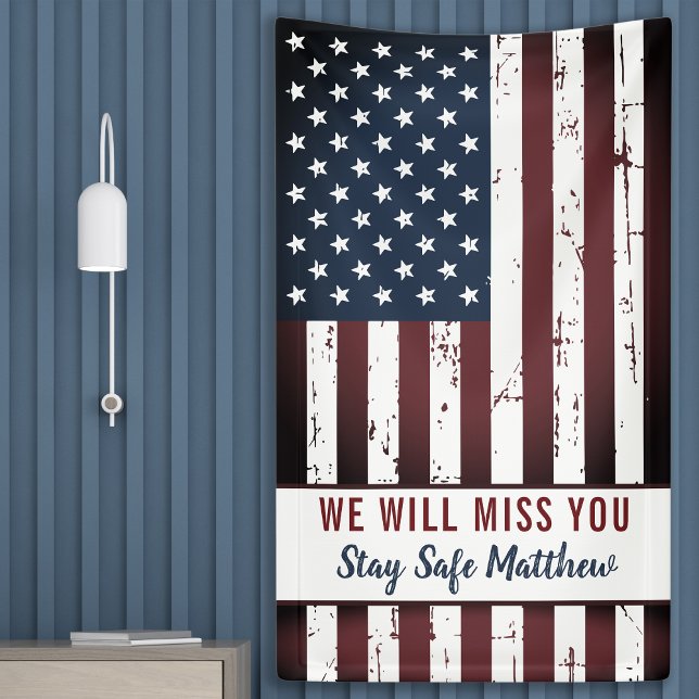 Militärische Abfahrt Party Patriotische amerikanis Banner (Von Creator hochgeladen)