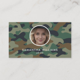 Militärische Armee QR-Foto Telefonnummerkarte