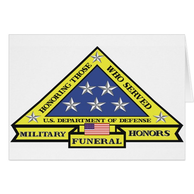 Militärische Begräbnis- Ehren (Vorderseite (Horizontal))