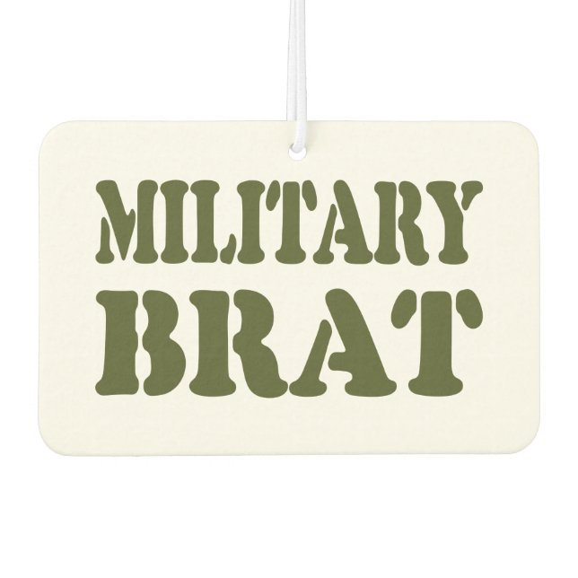 MILITÄRISCHE BRAT AUTOLUFTERFRISCHER (Vorderseite)
