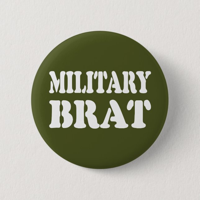 MILITÄRISCHE BRAT BUTTON (Vorderseite)