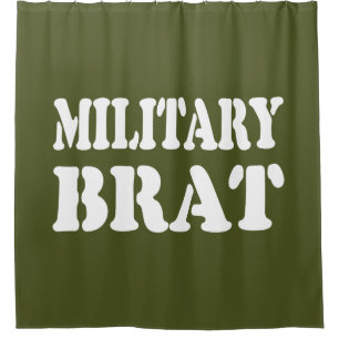 MILITÄRISCHE BRAT DUSCHVORHANG