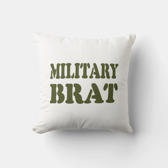 MILITÄRISCHE BRAT KISSEN (Vorderseite)