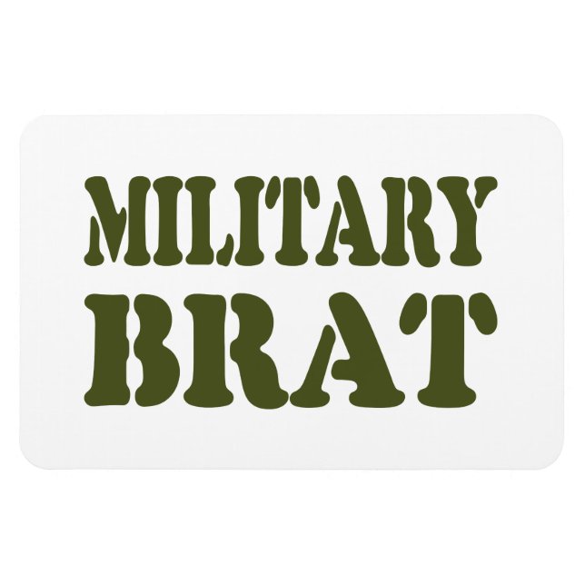 MILITÄRISCHE BRAT MAGNET (Horizontal)