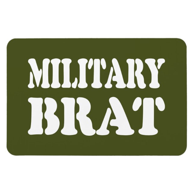 MILITÄRISCHE BRAT MAGNET (Horizontal)