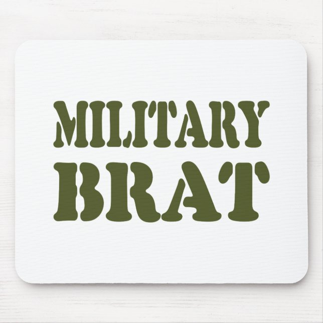 MILITÄRISCHE BRAT MOUSEPAD (Vorne)
