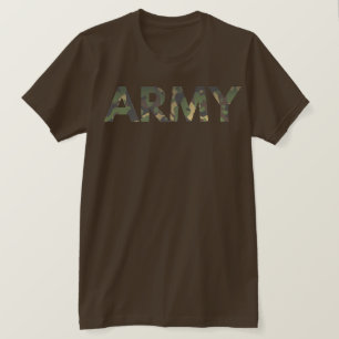 Militärische Camouflage der Armee T-Shirt