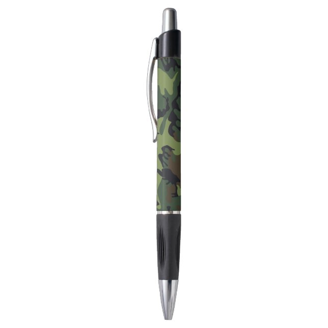 Militärische Camouflage des grünen Waldes Kugelschreiber (Oberseite (Vertikal))