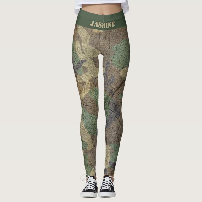 Militärische Camouflage zur Bekämpfung von Jagd un Leggings (Vorderseite)