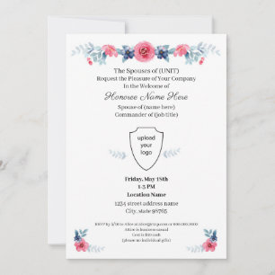 Militärische Ehefrau - Einladung herunterladen