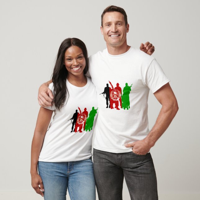 Militärische Einheiten Afghanistans T-Shirt (Unisex)