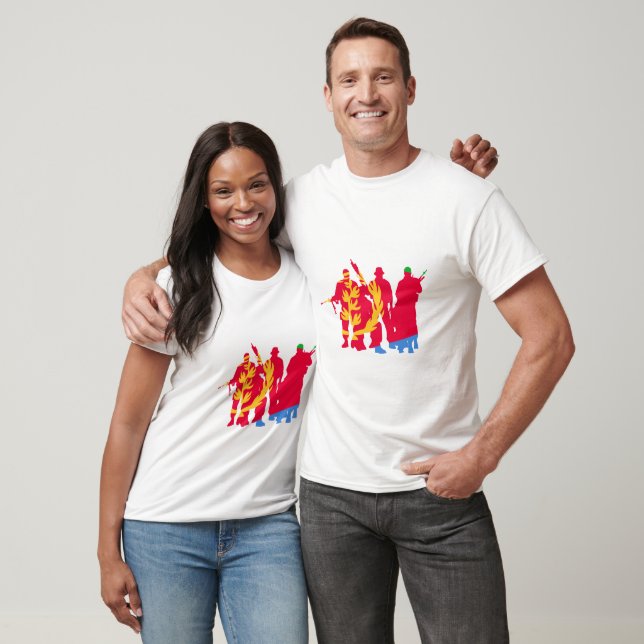 Militärische Einheiten Eritreas T-Shirt (Unisex)