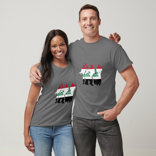 Militärische Einheiten im Irak T-Shirt (Unisex)