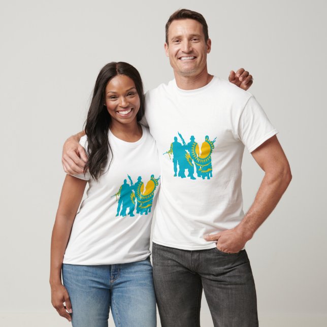 Militärische Einheiten Kasachstans T-Shirt (Unisex)