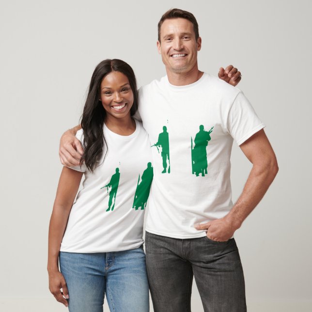Militärische Einheiten Nigerias T-Shirt (Unisex)