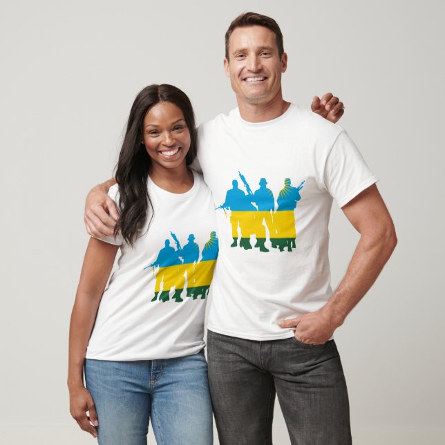 Militärische Einheiten Ruandas T-Shirt (Unisex)