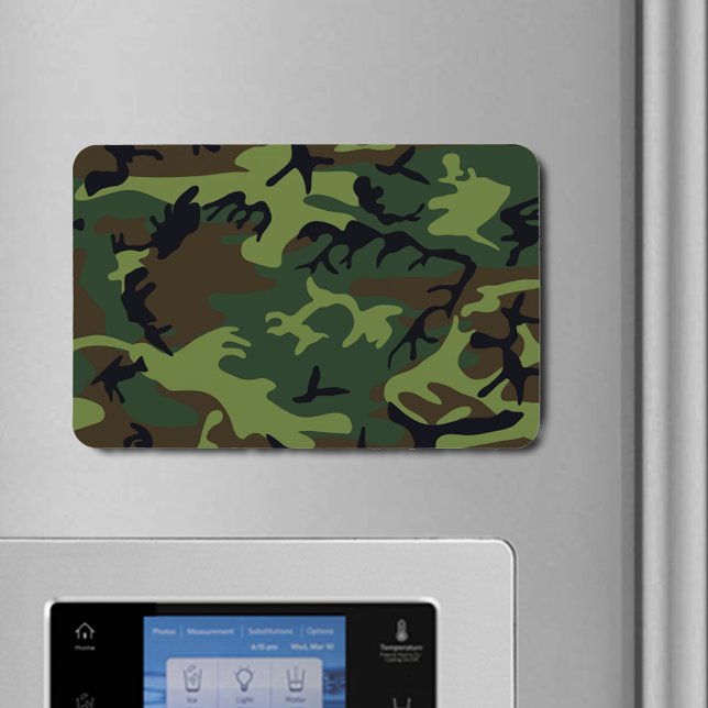 Militärische Green-Camouflage Magnet (Military Green Camouflage Flexible Magnet)