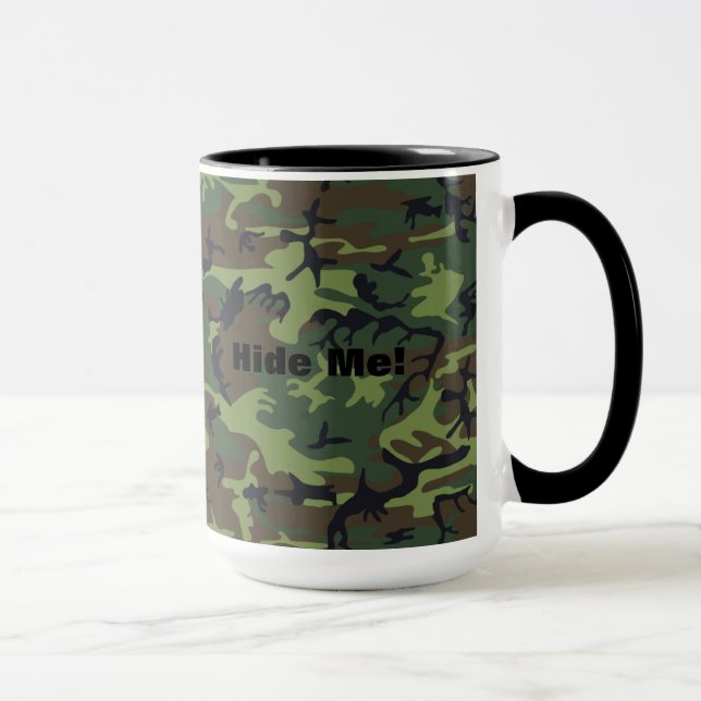 Militärische Green-Camouflage Tasse (Rechts)