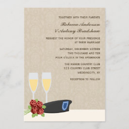 Militärische Hochzeitseinladungen Einladung