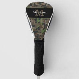 Militärische Jäger, Initial Monogramm der Army Gre Golf Headcover