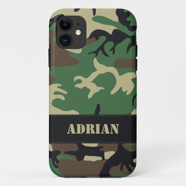 Militärische Kampagne Case-Mate iPhone Hülle (Rückseite)