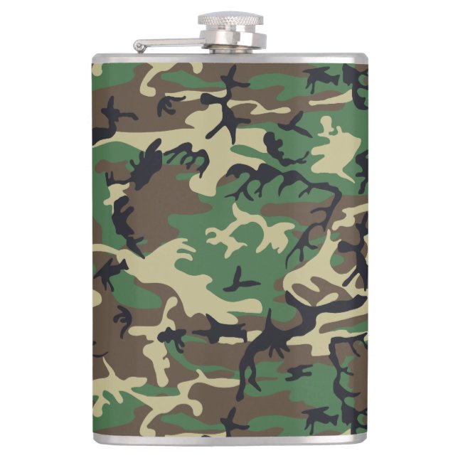 Militärische Kampagne Flachmann (Vorderseite)