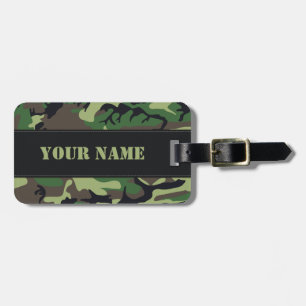 Militärische Kampagne Gepäckanhänger