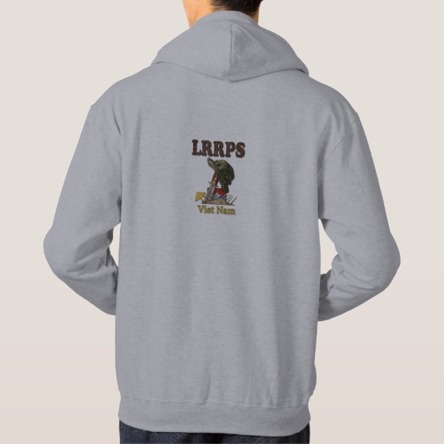 Militärische LRPS-Luftwaffenarmee Marine Vets Hoodie (Rückseite)