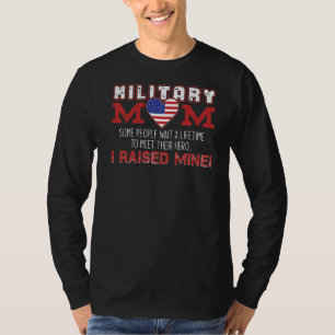 Militärische Mama, die ich meinem Helden America A T-Shirt