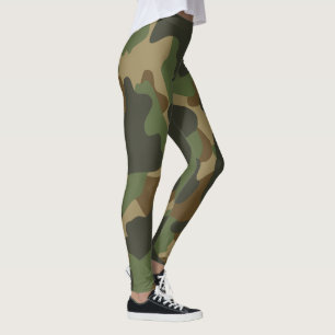 Militärische Nationalmannschaft der Grünen Brown Leggings