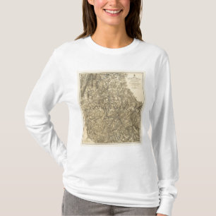 Militärische Operationen der Atlanta-Kampagne T-Shirt