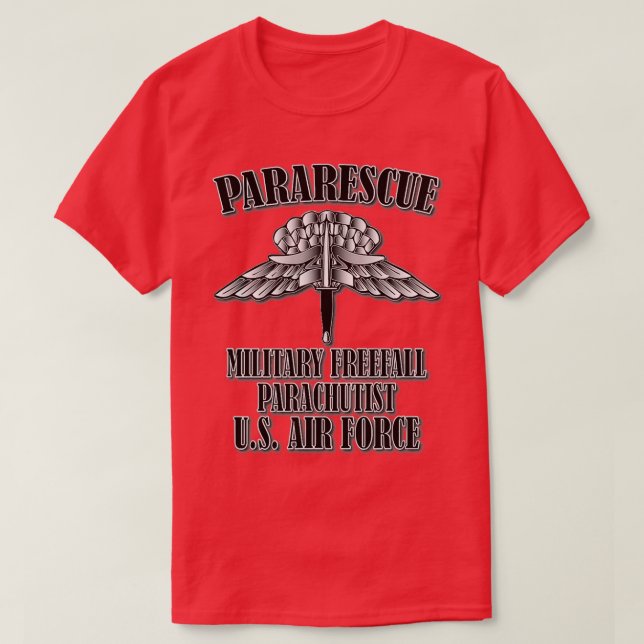 Militärische Rettungsaktion T-Shirt (Design vorne)