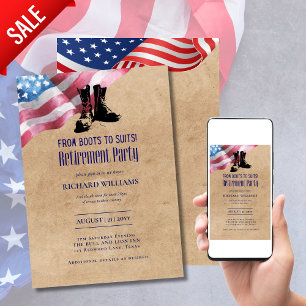 MILITÄRISCHE RÜSTUNG VON Booten zu Anzügen! US-Fla Einladung