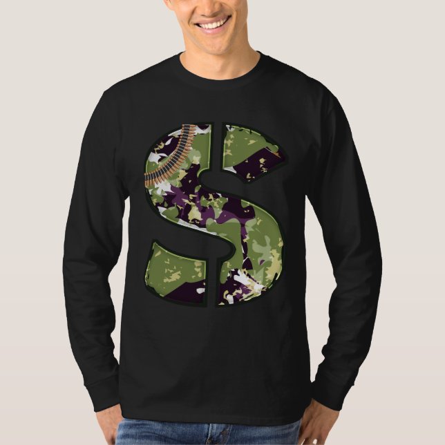 Militärische Schreibweise T-Shirt (Vorderseite)